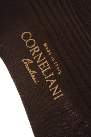 Ribbed Virgin Wool  Long Socks