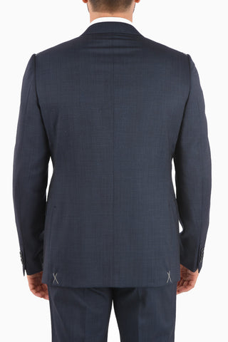 No Hem Pants Peaked Lapel Suit 