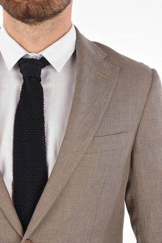 side vents notch lapel belt loops 2-button  ACADEMY SOFT suit drop 7R