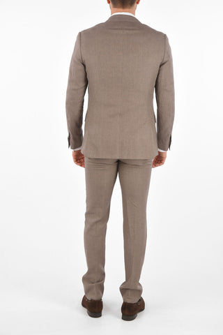 side vents notch lapel belt loops 2-button  ACADEMY SOFT suit drop 7R
