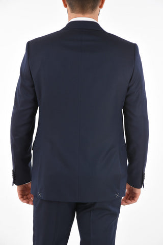 CC COLLECTION abito tre pezzi con gilet RIGHT drop 4R in lana vergine due spacchi