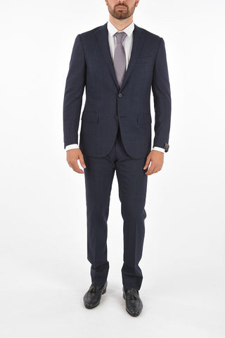 virgin wool ACADEMY SOFT side vents 2-button suit drop 7R