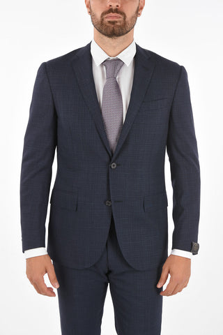 virgin wool ACADEMY SOFT side vents 2-button suit drop 7R