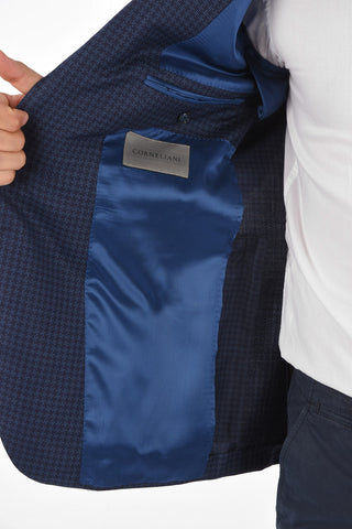 virgin wool GATE side vents 2-button blazer drop 7R