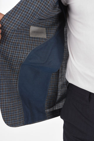 check side vents 2-button LEADER SOFT blazer drop 7R