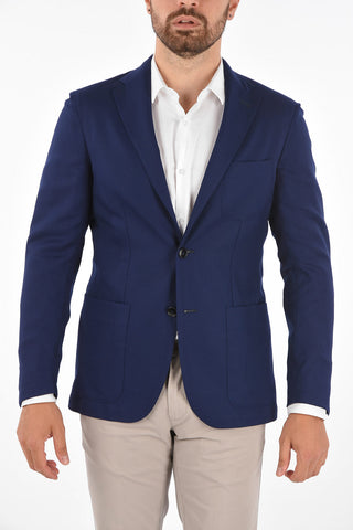 ID virgin wool IDENTITY side vents blazer drop 7R