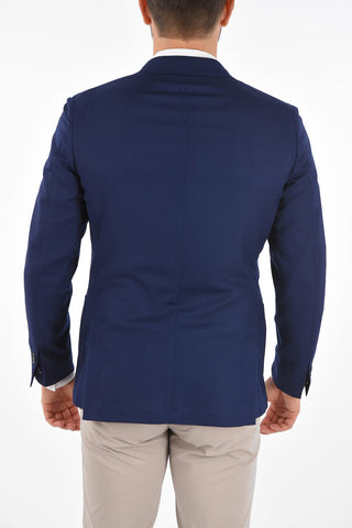 ID virgin wool IDENTITY side vents blazer drop 7R