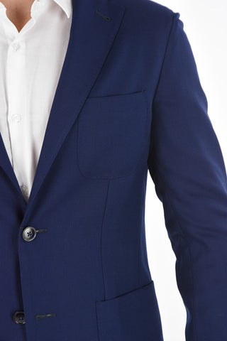 ID virgin wool IDENTITY side vents blazer drop 7R