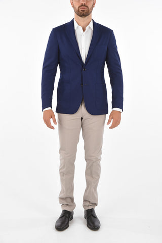 ID virgin wool IDENTITY side vents blazer drop 7R