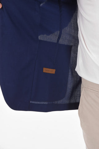 ID virgin wool IDENTITY side vents blazer drop 7R