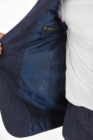 side vents notch lapel 2-button ACADEMY suit drop 8R