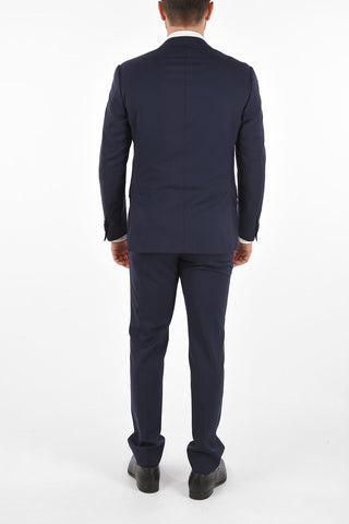 virgin wool Dynamic side vents 2-button ACADEMY SOFT suit drop 7R