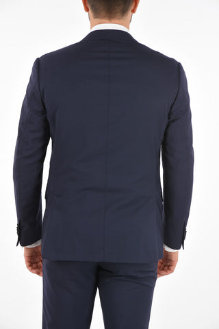 virgin wool Dynamic side vents 2-button ACADEMY SOFT suit drop 7R