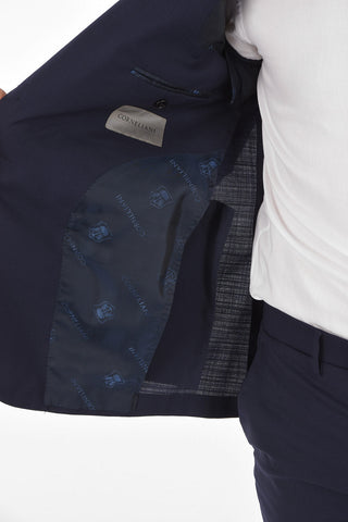 virgin wool Dynamic side vents 2-button ACADEMY SOFT suit drop 7R