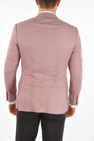 ACADEMY SOFT side vents notch lapel 2-button blazer drop 7R