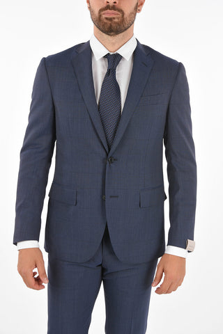 district check ACADEMY SOFT 2-button suit