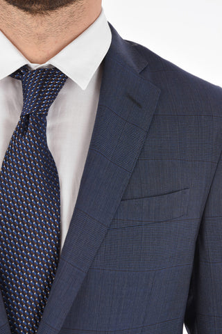 district check ACADEMY SOFT 2-button suit