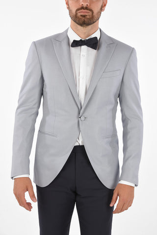 peak lapel 1-button CERIMONY ACADEMY suit drop 8R