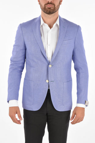 ACADEMY SOFT side vents notch lapel 2-button blazer drop 7R