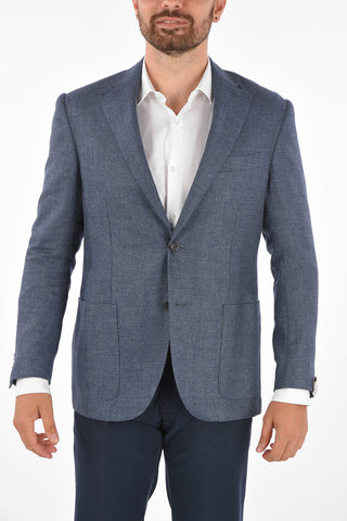 side vents notch lapel 2-button LEADER SOFT blazer drop 7R