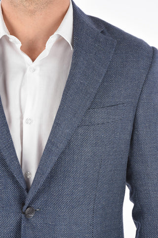 side vents notch lapel 2-button LEADER SOFT blazer drop 7R