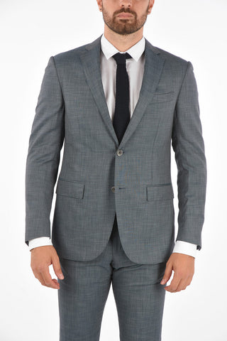 side vents notch lapel belt loops 2-button ACADEMY suit drop 7R