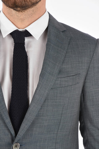 side vents notch lapel belt loops 2-button ACADEMY suit drop 7R