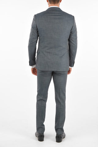side vents notch lapel belt loops 2-button ACADEMY suit drop 7R