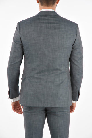 side vents notch lapel belt loops 2-button ACADEMY suit drop 7R