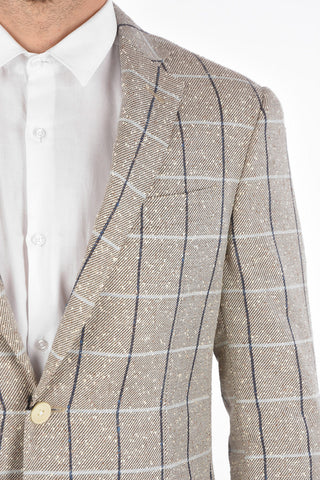 check side vents 2-button ACADEMY SOFT blazer drop 7R