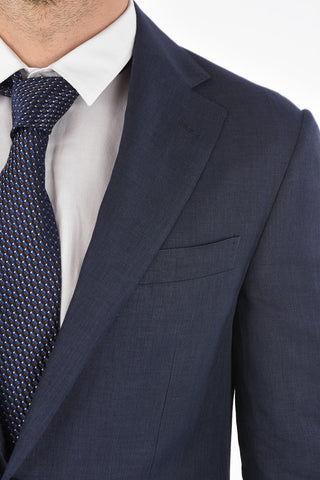 flax Blend side vents notch lapel 2-button ACADEMY suit drop 6R