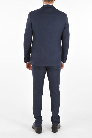 flax Blend side vents notch lapel 2-button ACADEMY suit drop 6R