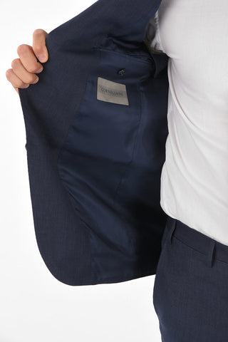 flax Blend side vents notch lapel 2-button ACADEMY suit drop 6R