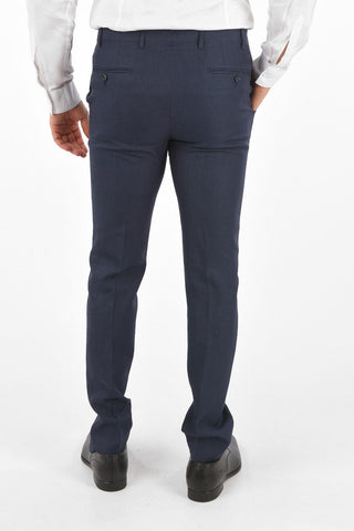 flax Blend side vents notch lapel 2-button ACADEMY suit drop 6R