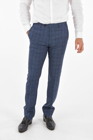 district check ACADEMY side vents 2-button suit drop 7R