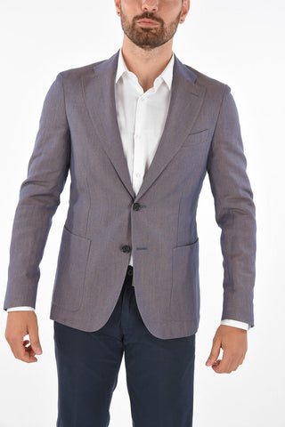 CC COLLECTION side vents notch lapel 2-button REWARD blazer drop 7R