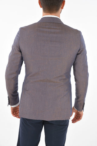 CC COLLECTION side vents notch lapel 2-button REWARD blazer drop 7R