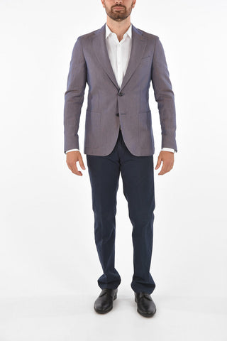 CC COLLECTION side vents notch lapel 2-button REWARD blazer drop 7R