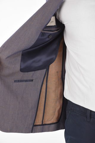 CC COLLECTION side vents notch lapel 2-button REWARD blazer drop 7R