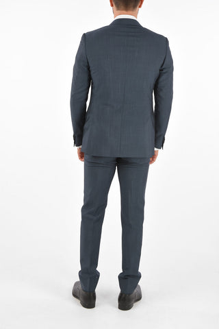 side vents peak lapel 2-button ACADEMY suit drop 8R