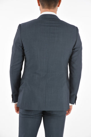 side vents peak lapel 2-button ACADEMY suit drop 8R