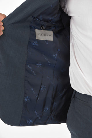 side vents peak lapel 2-button ACADEMY suit drop 8R
