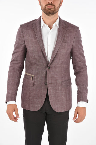 side vents notch lapel GATE 2-button blazer