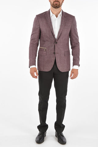 side vents notch lapel GATE 2-button blazer