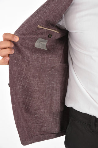 side vents notch lapel GATE 2-button blazer