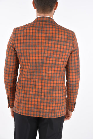 CC COLLECTION plaid REWARD 2-button blazer