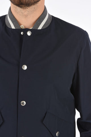 Inner Pocket Snap Button Bomber