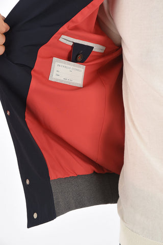 Inner Pocket Snap Button Bomber