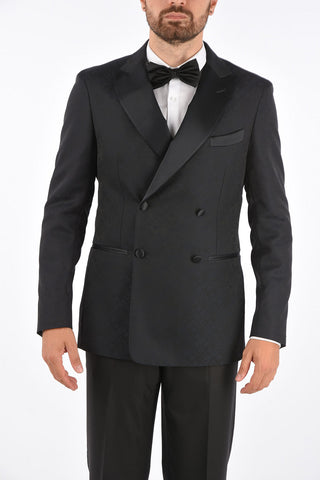 CC COLLECTION Damask CEREMONY REWARD double-breasted blazer