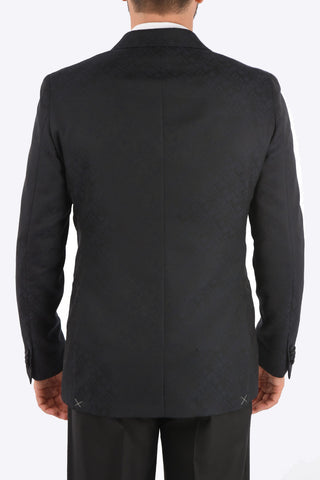CC COLLECTION Damask CEREMONY REWARD double-breasted blazer